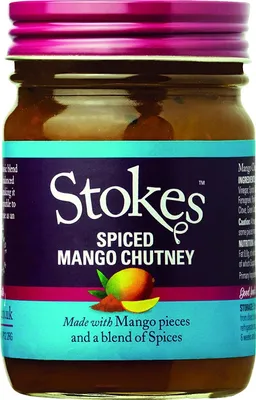Obrázok produktu pre Stokes Spiced Mango Chatney ovocný s exotickou príchuťou kari 270ml