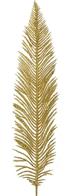 Produktbild von Clayre & Eef Kunstpflanze 45 cm Goldfarbig Kunststoff