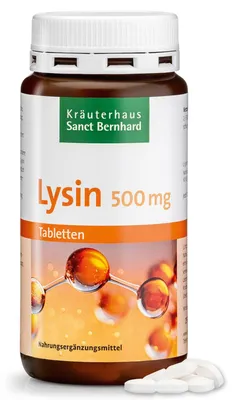 Produktbild von Sanct Bernhard L-Lysin 500 mg 180 Tabletten