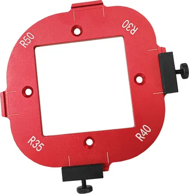 Obrázek produktu pro Šablona rohového poloměru 4 v 1 Round pro polohovací bit Jig Router Trimming Machine Dřevoobrábění DIY