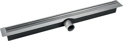 Immagine prodotto di Scarico lineare Slim 80 cm - Acciaio inox Inox, alta capacità 24l/min, basso accumulo 52 mm, design elegante