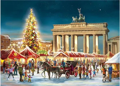 Produktbild von Adventskalender "Berlin, Brandenburger Tor"