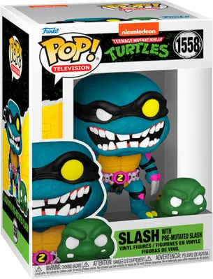 Obrázok produktu pre Figurka Funko Pop! Teenage Mutant Ninja Turtles Slash i Pre Mutated Slash