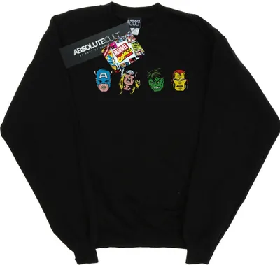 Produktbild von Marvel - "Avengers" Sweatshirt für Herren BI49177 (4XL) (Schwarz)
