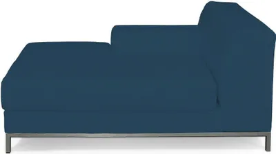 Produktbild von Dekoria Bezug für Kramfors Sofa Recamiere links, marinenblau , Bezug für Recamiere links Kramfors