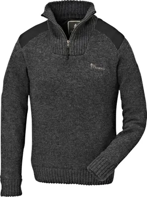 Produktbild von Pinewood Hurricane Pullover, Troyer - Damen - Dunkelgrau Melange Gr.XXL