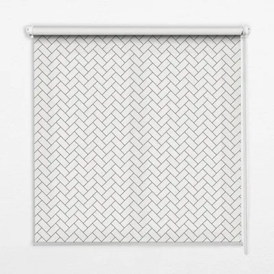 Produktbild von Seitenzug-Rollo Fensterrollo Jalousie - Thermo-Rollo Verdunkelungsrollo - 130x180 cm - Viereck neben Viereck