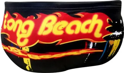 Produktbild von Turbo Long Beach Badeslip Schwarz L Herren Schwarz L