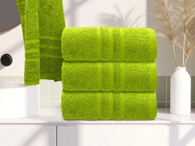 Immagine prodotto di Asciugamano comfort 50 x 100 cm verde chiaro, 100% cotone