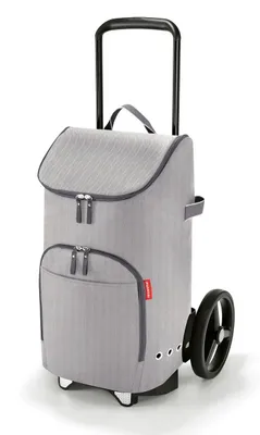 Produktbild von reisenthel citycruiser Einkaufstasche Trolley herringbone grey DF7074 + DE7003