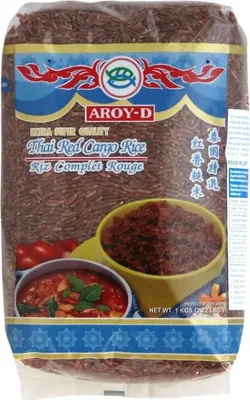 Produktbild von [ 1kg ] AROY-D Roter Reis / Thai Red Cargo Rice / Extra Super Quality