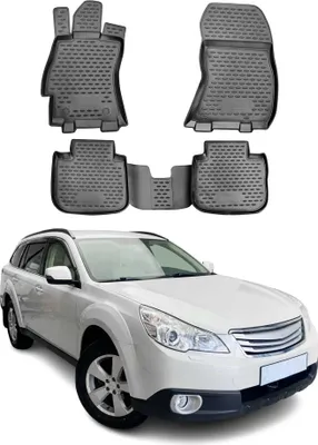 Immagine prodotto di 2010-2014 Subaru Outback tappetini TPE nero 4 pz