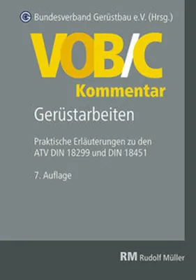 Produktbild von VOB/C Kommentar - Gerüstarbeiten