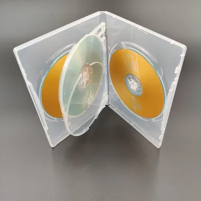 Immagine prodotto di Custodia trasparente per DVD, adatta a 4 dischi, con spessore di 27 mm