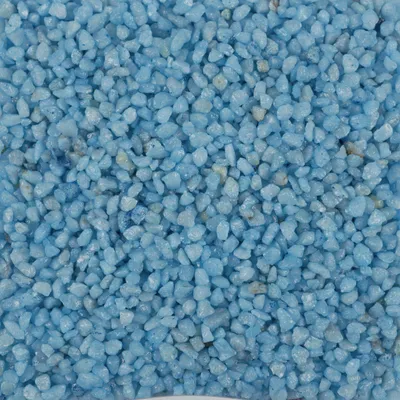 Produktbild von Deko Granulat, Zierkies 2-3 mm hellblau 1 Kg (1 Kg = 1,95EUR) Eurosand