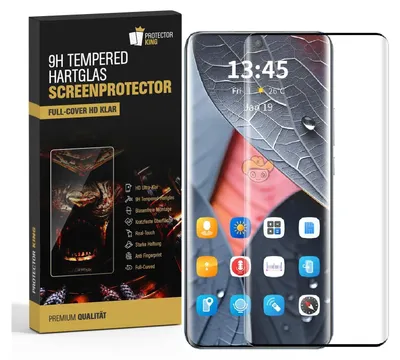 A product box and a screen protector on a phone.