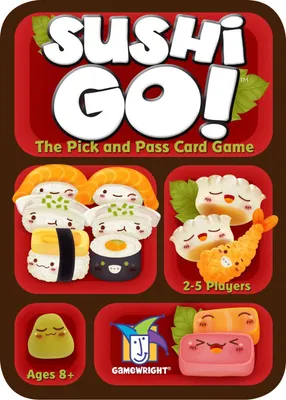 Produktbild von Go! - Das Pick-and-Pass-Kartenspiel Sushi Go! - Der Pi