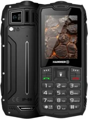 HAMMER Rock LTE Outdoor Tastenhandy Dual SIM Schwarz