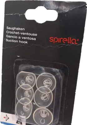 Zdjęcie produktu dla Przyssawki Silikonowe 23mm Spirella 6szt