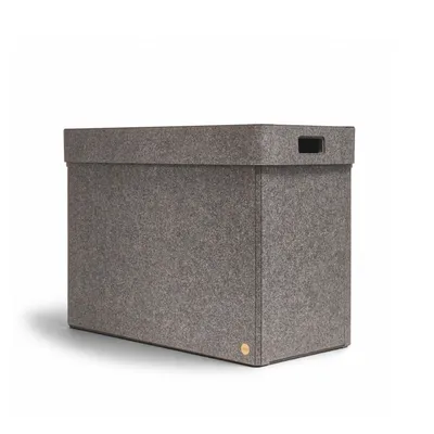 Produktbild von Aufbewahrungsbox CLASSIC Filz 75 x 37 x 55 cm mit Deckel in anthrazit meliert