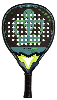 Immagine prodotto di Racchetta da padel Black Crown Special Elite, colore verde, peso 355-370 grammi