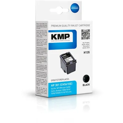 Produktbild von KMP H135 Tintenpatrone schwarz kompatibel mit HP CH 561 EE