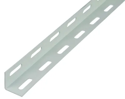 Image de Alberts 432102 Cornière, plastifiée blanche, 1000 x 27 x 27 mm