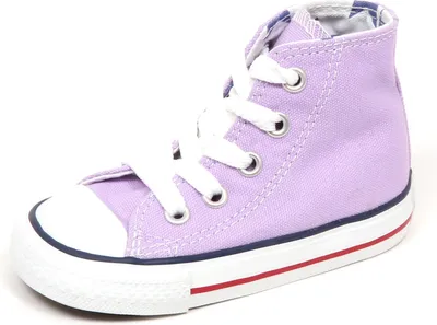 Produktbild von E4132 Turnschuhe bimba CONVERSE ALL STAR violett Schuh Mädchen Kind