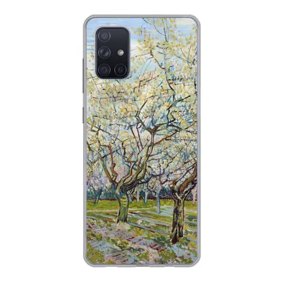 Produktbild von MuchoWow® Handyhülle Schutzhülle Hülle für Samsung Galaxy A51 5G Blühender Obstgarten - Vincent van Gogh Silikon Softcase Handy Hülle - Abbildung