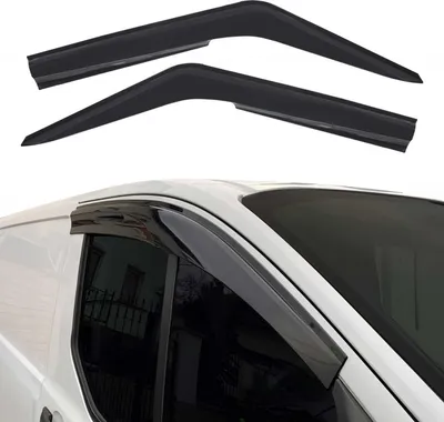 Produktbild von Windabweiser Regenabweiser für VW T4 Transporter 1990-2003 Schwarz 2tlg