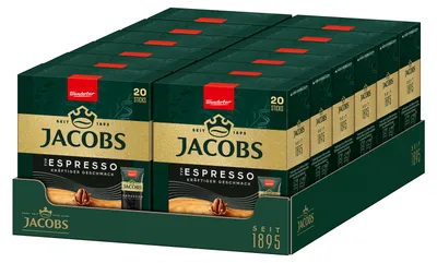 Obrázek produktu pro JACOBS instantní káva typu espresso 12 x 20 nápojových tyčinek instantní kávy