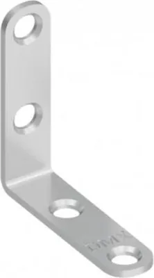 Produktbild von 4x Winkelverbinder 50x50x13x2,0 mm verzinkt