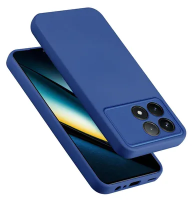 Immagine prodotto di Cadorabo Custodia per Xiaomi Poco F6 Pro Custodia in silicone per telefoni cellulari in silicone liquido, antigraffio e antiurto per Xiaomi Poco F6 Pro