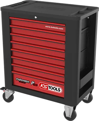 Image de KS Tools PERFORMANCEplus P15 NOIR/ROUGE Chariot d'atelier
