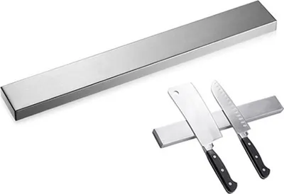 Produktbild von Magnetischer Messerhalter aus Edelstahl zur Wandmontage, magnetische Messerleiste für die Küche