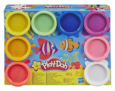 Produktbild von Play-Doh E5044EU5, 2 Jahr(e), Gemischte Farben, 8 Stück(e)