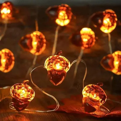 Immagine prodotto di Ghirlanda luminosa natalizia a forma di pigna - Decorazioni natalizie - Soggiorno - Esterno - Da appendere - Matrimonio
