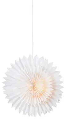 Produktbild von MARKSLOJD Solina weißer Hängestern 45 cm