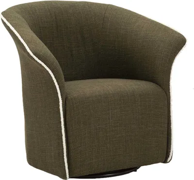 Immagine prodotto di FURNLUX Poltrona Siena Verde 84cm / Colore principale: Verde / Dimensioni: 84 x 80 x 66 cm