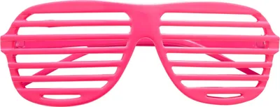 Obrázek produktu pro BRILLE JALOUSIEN DISCO 80. léta Neon Pink Party