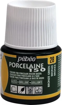 Zdjęcie produktu dla Pebeo Porcelaine 150, 45 ml, 28 Bronzegrün