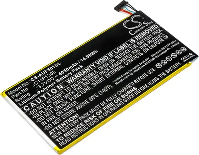 Produktbild von TECHTEK Akku Kompatibel mit [Asus] Transformer Pad TF501T, Transformer Pad TF502T Ersetzt 0B200-00620100, für C11P1308