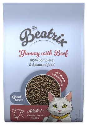 Productafbeelding van Beatrix Adult hondenvoer met rundvlees, 1,4 kg
