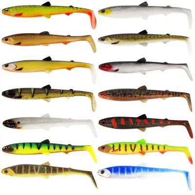 Produktbild von Westin Bullteez Shadtail 18cm 53g - Gummifisch, Farbe:Motoroil Burbot