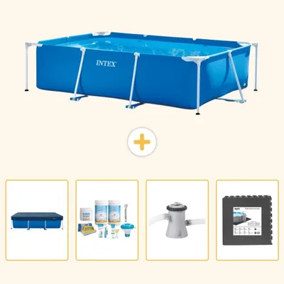 Produktbild von Rechteckiger Frame Pool - 260x160x65 cm - 5-teilig SCB3