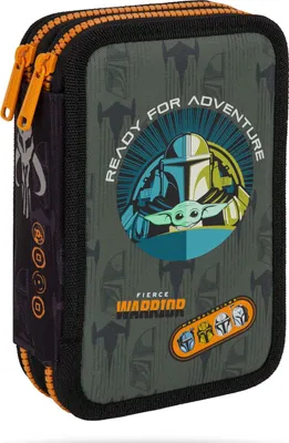 Produktbild von McNeill Federmäppchen Jumper 2 Pencil Case with Two Compartments Mandalorian olivgrün