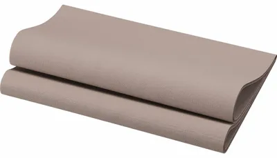 Zdjęcie produktu dla Dunisoft-Servietten 40x40cm greige 60 Stück