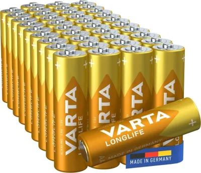 Produktbild von 40 VARTA Batterien LONGLIFE Mignon AA 1,5 V