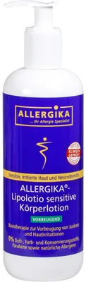 Produktbild von ALLERGIKA Lipolotio sensitive 500ml PZN 10520657