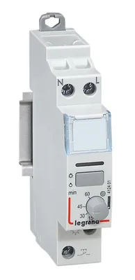 Produktbild von Legrand 412401 - Stromstoßschalter geräuschlos zeitverzögert mit Schraube 230 v- 1p - 250 v - 16 a - 1f - 1 mod